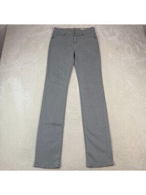 Aviator Fly Straight Jeans Steel Gray Womens 27 Stretch Denim Made In The USA